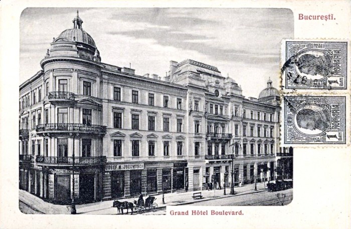 "Grand Hotel du Boulevard" - Bd. Elisabeta 21 sector 5, municipiul BUCURESTI