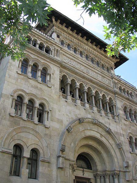 Universitatea de Arhitectura si Urbanism "Ion Mincu" - corpul vechi - Str. Biserica Enei 1 sector 1, municipiul BUCURESTI