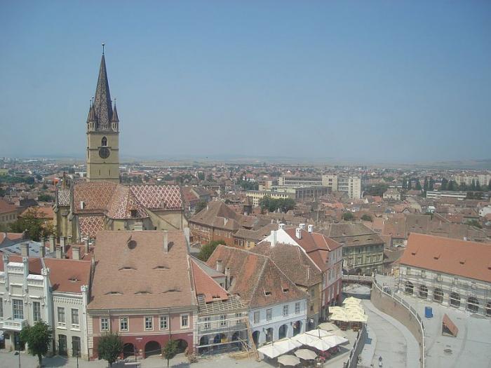 Biserica parohiala evanghelica "Sf. Maria" - Piaţa Huet f.n., municipiul SIBIU, judetul Sibiu